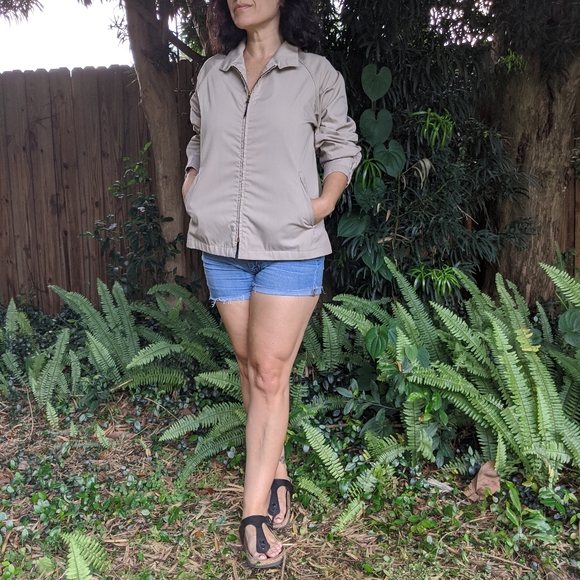 Vintage Beige Herrington Jacket | London Fog - Picture 4 of 9